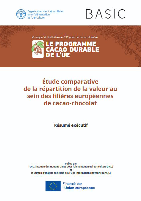 Comparative study on the distribution of value in European chocolate chains