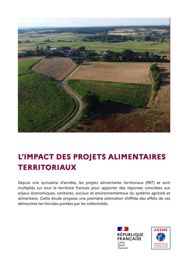 L&rsquo;impact des projets alimentaires territoriaux